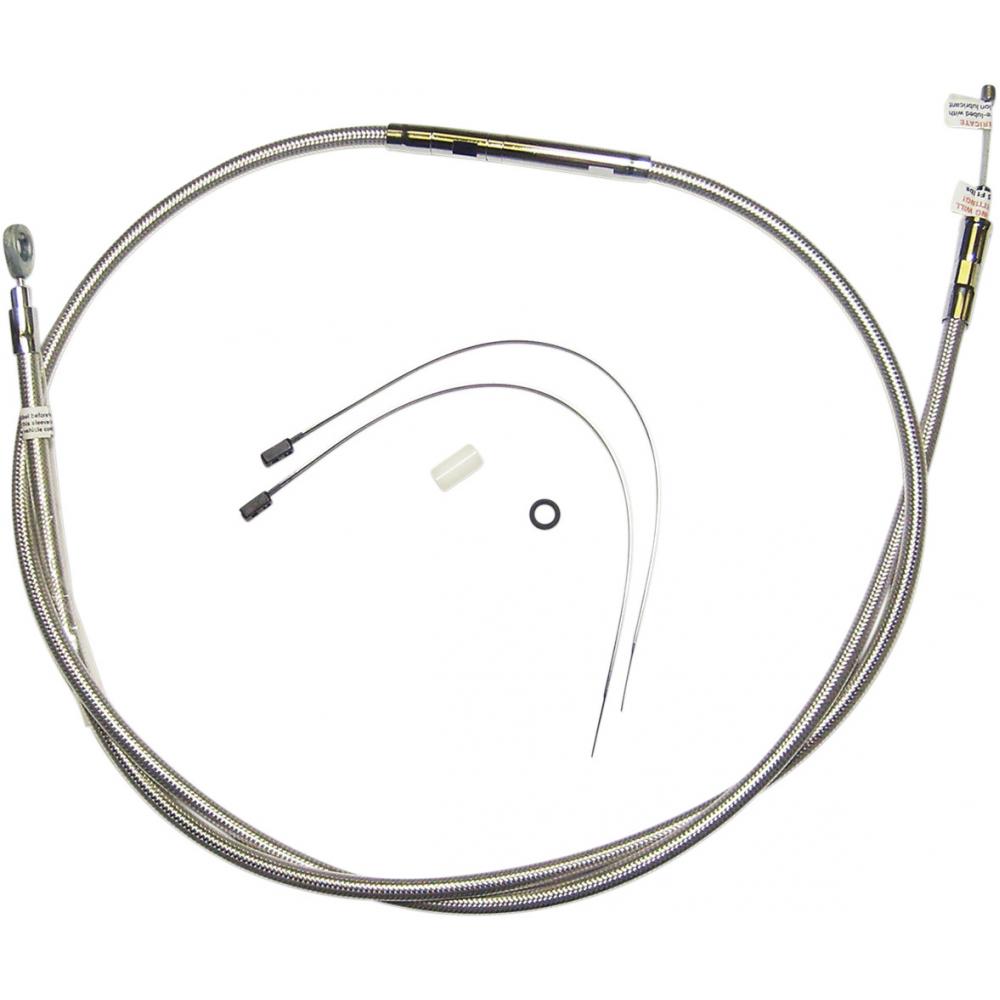 MAGNUM 52234HE Polished Clutch Cable 0652-1216 | Vital V-Twin Cycles
