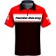 FACTORY EFFEX-APPAREL 23-85302 Honda Team Pit Shirt - Red/Black - Medium 3040-2918