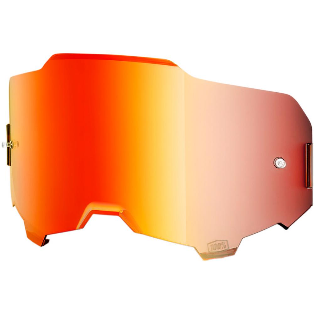 Ride100percent ARMEGA REPLACEMENT LENS RED MIRROR
