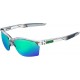 100% 61020-253-45 Sportcoupe Sunglasses - Gray - Green Mirror 2610-1076
