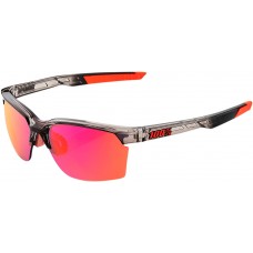 100% 61020-253-72 Sportcoupe Sunglasses - Smoke - Purple Mirror 2610-1075
