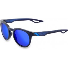 100% 61026-031-42 Campo Sunglasses - Blue - Blue Mirror 2610-1049
