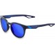 100% 61026-031-42 Campo Sunglasses - Blue - Blue Mirror 2610-1049