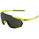 100% 61037-004-61 Racetrap Sunglasses - Yellow - Black Mirror 2610-1190