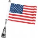PRO PAD RFM-FXD1 SADDLEBAG FLAG MOUNT USA RFMPL
