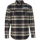 THROTTLE THREADS DRG25S82KHMR Drag Specialties Plaid Flannel Shirt - Medium 3040-2327