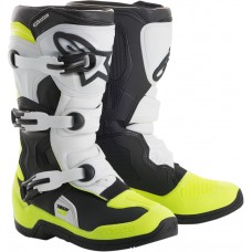 ALPINESTARS(MX) 2014018-125-3 BOOT T3S YTH BK/WT/YL 3 3411-0412