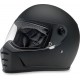 BILTWELL 1004-201-104 Lane Splitter Helmet - Flat Black - Large 0101-9948