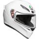 AGV 220281O4I000106 K1 Helmet - White - MS 0101-11772