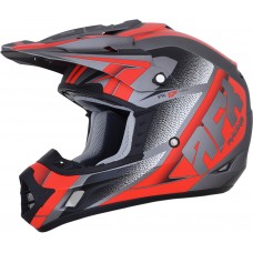 AFX HELMET FX17 FRO GY/RD 2XL 0110-5207