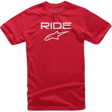 ALPINESTARS (CASUALS) 1038720003020L Ride 2.0 T-Shirt - Red/White - Large 3030-16886