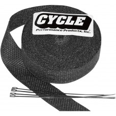 CYCLE PERFORMANCE PROD. CPP/9044 Exhaust Wrap Kit - Black - 1x50 1861-0541