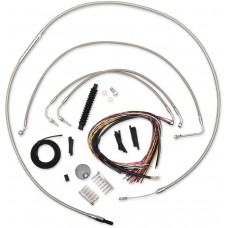 LA CHOPPERS LA-8011KT2-13 12" - 14" Cable Kit for '14 - '15 Road King 0610-1202