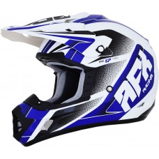 AFX HELMET FX17 P-WHT/BLU XL 0110-5241