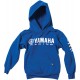 FACTORY EFFEX-APPAREL 19-83230 Youth Yamaha Racing Hoodie - Blue - Small 3052-0397