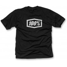 100% 32016-001-12 Essential T-Shirt - Black - Large 3030-15256