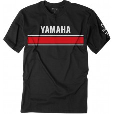 FACTORY EFFEX-APPAREL 20-87204 Yamaha Retro T-Shirt - Black - Large 3030-14759