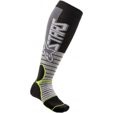 ALPINESTARS(MX) 4701520-905-SM SOCK MX PRO GRY/YEL S/M 3431-0526