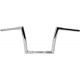 TODD'S CYCLE Chrome 1-1/4" Springer Style Strip Handlebar With 10" Rise 0601-2799