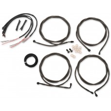 LA CHOPPERS LA-8054KT2-19M Midnight 18" - 20" Cable Kit for '17 - '19 FL 0610-1951