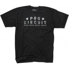 PRO CIRCUIT 6411810-20 TEE PC FLAG BLK MD 3030-17300