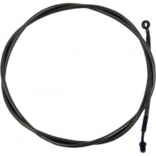 LA CHOPPERS LA-8100C13M Midnight Braided Clutch Cable For 12" - 14" Ape Hanger Handlebars 0652-1883