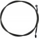 LA CHOPPERS LA-8005C13M Midnight Braided Clutch Cable For 12" - 14" Ape Hanger Handlebars 0652-1877