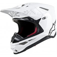 ALPINESTARS(MX) 8300319-2180-2X Supertech M10 Helmet - White Glossy - 2XL 0110-5688