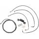 LA CHOPPERS LA-8055KT-16 16" Cable Kit for '17 FL w/o ABS 0662-0201