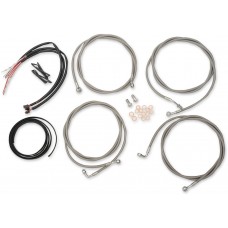 LA CHOPPERS LA-8054KT2-16 15" - 17" Cable Kit for '17 - '19 FL 0610-1946