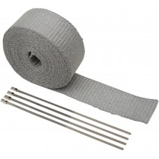 CYCLE PERFORMANCE PROD. CPP/9057 Exhaust Wrap Kit - Silver - 1x50 1861-0778