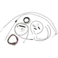 LA CHOPPERS LA-8006KT2B-13 12" - 14" Cable Kit for '07 Road King 0610-1178