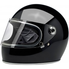 BILTWELL 1003-101-104 Gringo S Helmet - Gloss Black - Large 0101-11483