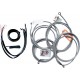 LA CHOPPERS LA-8053KT2-13 12" - 14" Cable Kit for '16 FL w/ ABS 0610-1753