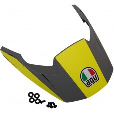 AGV 21KIT76325004 AX9 Peak - Matte Gray/Yellow Fluo 0132-1352