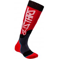 ALPINESTARS(MX) 4741920-32 SOCK YTH MX PLUS2 RD/WT 3431-0544