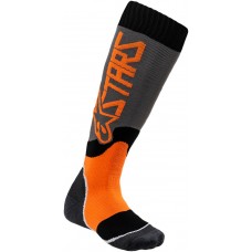 ALPINESTARS(MX) 4741920-9040 SOCK YTH MX PLUS2 GY/OR 3431-0546