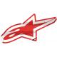 ALPINESTARS (CASUALS) 1012-940240030O DECAL STICKY 5" RED 30PK 4320-1419