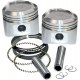 S&S CYCLE 92-2026 STD.REPL.PISTONS W/RINGS 0910-0005