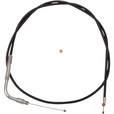 BARNETT 101-30-30011-06 Extended 6" Black Throttle Cable for '83 - '89 FXLR/FXR DS-223892