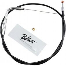 BARNETT 101-30-30012-03 Extended 3" Black Throttle Cable for '01 - '10 FXST/I DS-223591