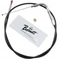 BARNETT 101-30-40012-03 Extended 3" Black Idle Cable for '01 - '10 FXST/I DS-223594