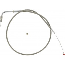 BARNETT 102-30-30010 Stainless Steel Throttle Cable for '99 - '09 FXSTB DS-224083