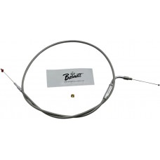 BARNETT 102-30-30016 Stainless Steel Throttle Cable for '02 - '07 FLHR DS-223569