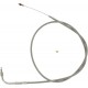 BARNETT 102-30-40015-06 Extended 6" Stainless Steel Idle Cable for '96 - '00 FXST DS-224010