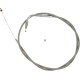 BARNETT 102-30-40016-03 Extended 3" Stainless Steel Idle Cable for '02 - '07 FLHR DS-223573