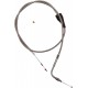 BARNETT 102-30-41001-03 Extended 3" Stainless Steel Idle Cable w/ Cruise for '02 - '07 FLHR DS-223576