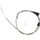 BARNETT 102-30-41001-06 Extended 6" Stainless Steel Idle Cable w/ Cruise for '02 - '07 FLHR DS-223577