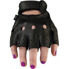 Z1R Women's 243 Half Gloves - Black - XS 3302-0476