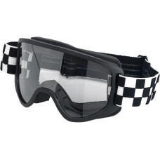 BILTWELL 2101-5101-014 Moto 2.0 Goggles - Checkers 2601-2251